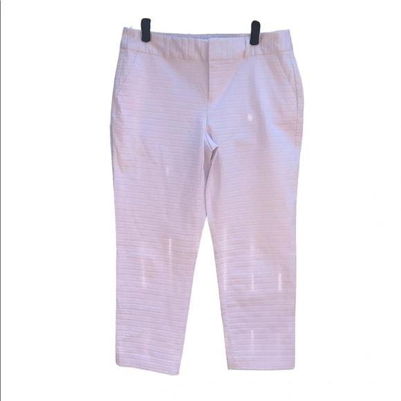 BANANA REPUBLIC MARTIN FIT WHITE PANTS - Picture 1 of 5